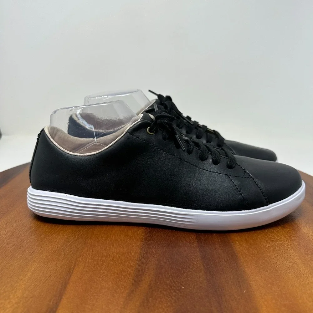 Cole Haan Grand‎ Crosscourt Sneaker Sz 9.5 Black White W11175